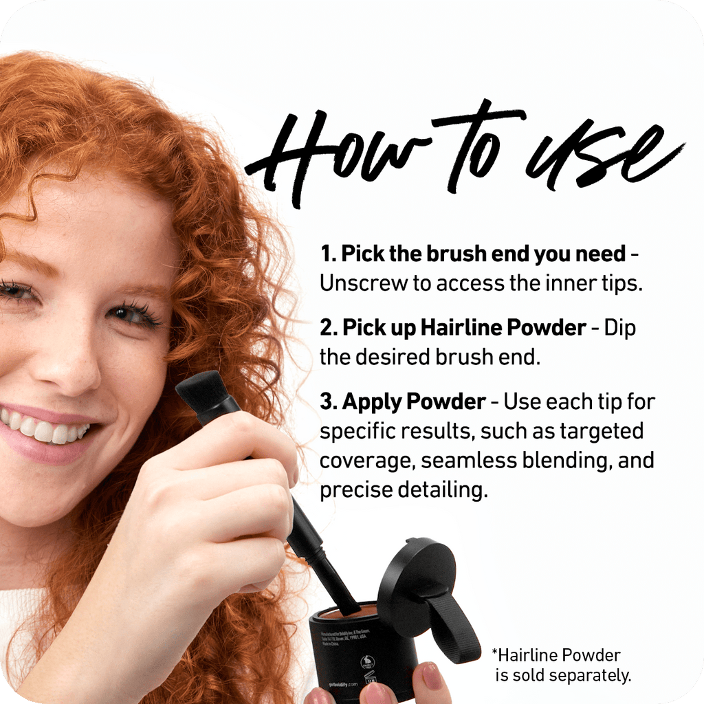 Deluxe Hairline Powder Brush (Four Ended)