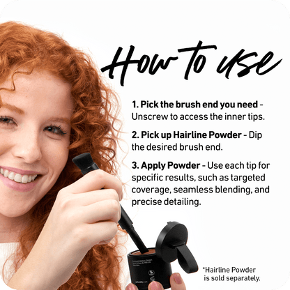 Deluxe Hairline Powder Brush (Four Ended)