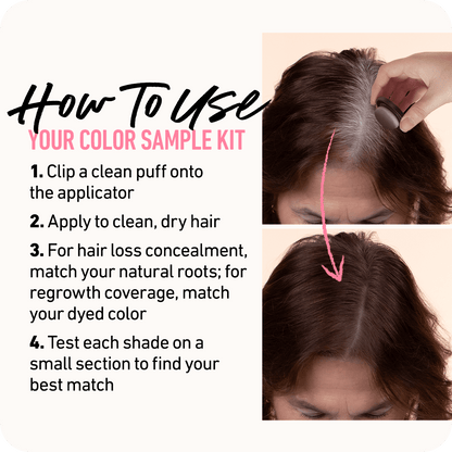 Hairline Powder Color Sample Kit