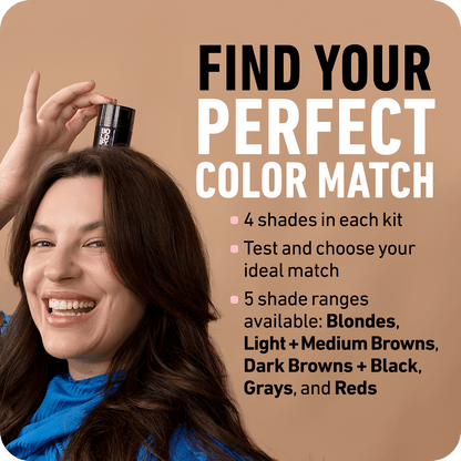 Hair Thickening Fibers Color Sample Kit