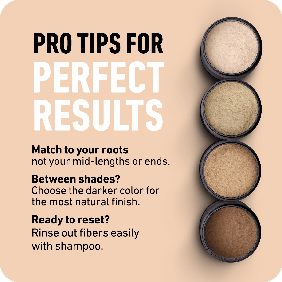 Hair Thickening Fibers Color Sample Kit