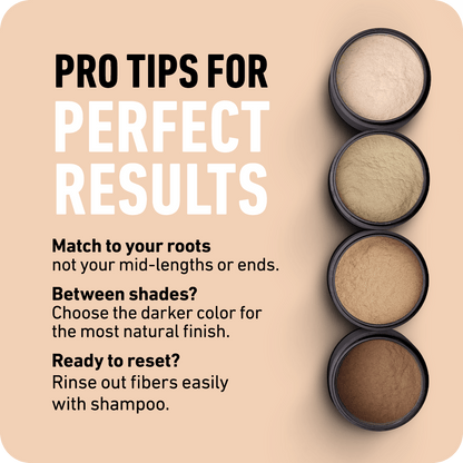 Hair Thickening Fibers Color Sample Kit