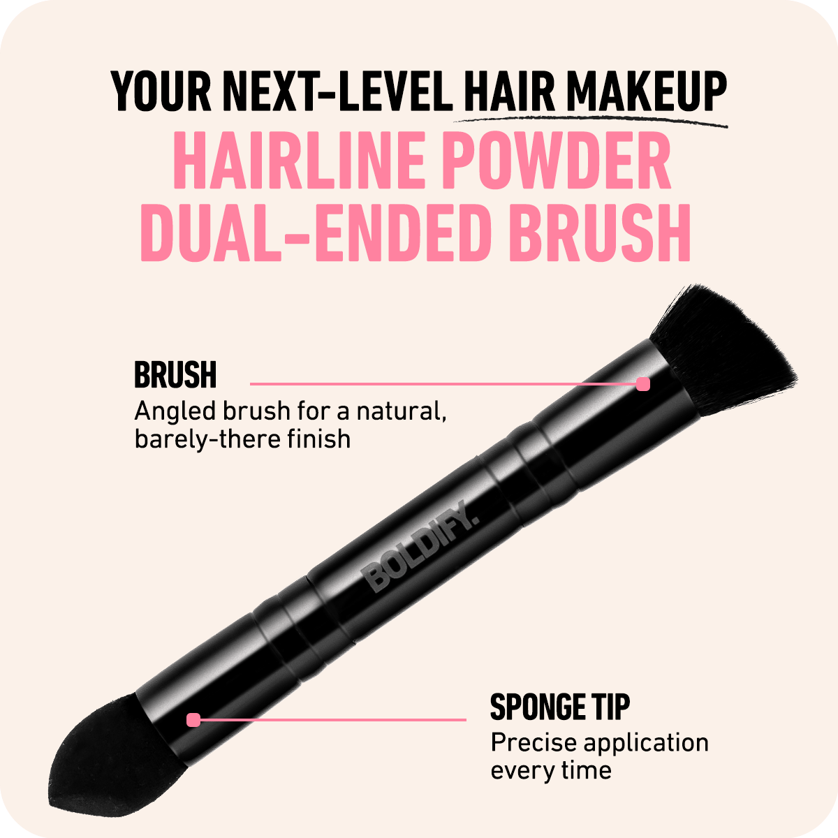 Hairline Powder Brush (Dual Ended)