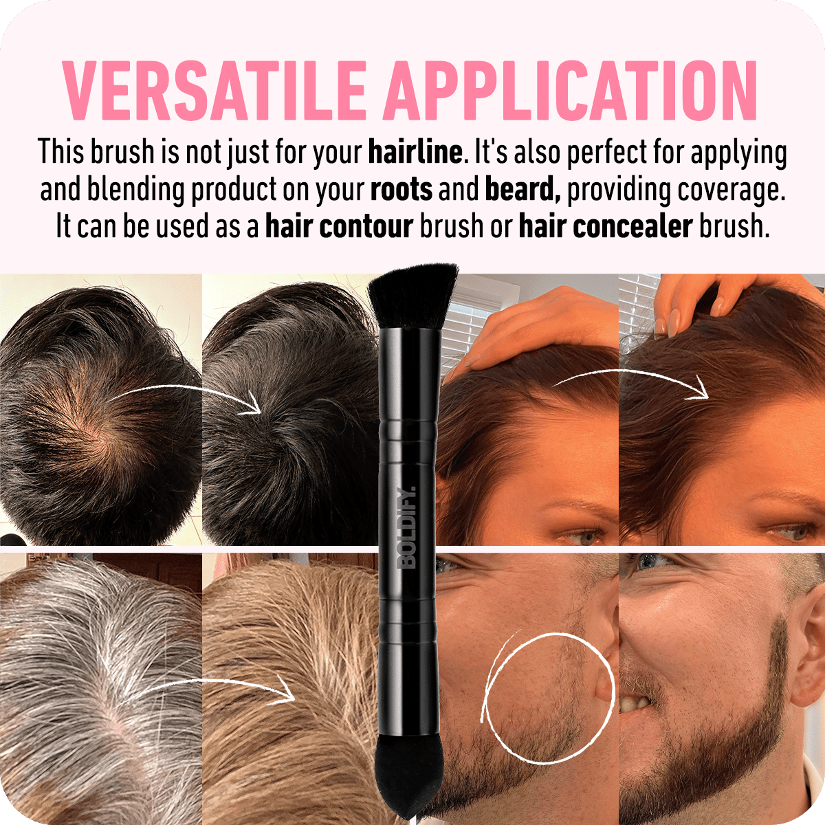 Hairline Powder Brush (Dual Ended)