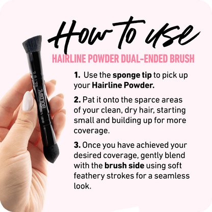 Hairline Powder Brush (Dual Ended)