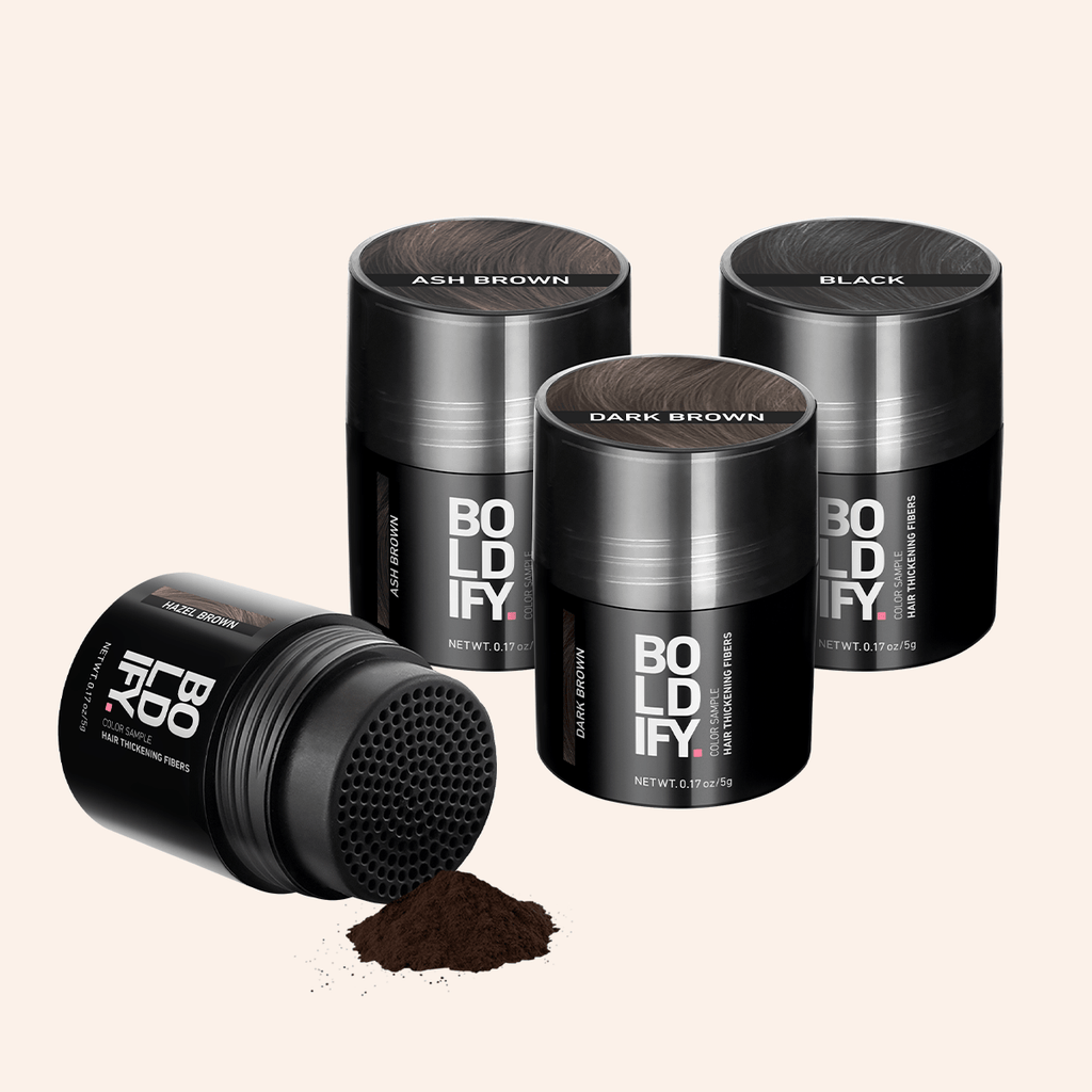 Hair Thickening Fibers Color Sample Kit