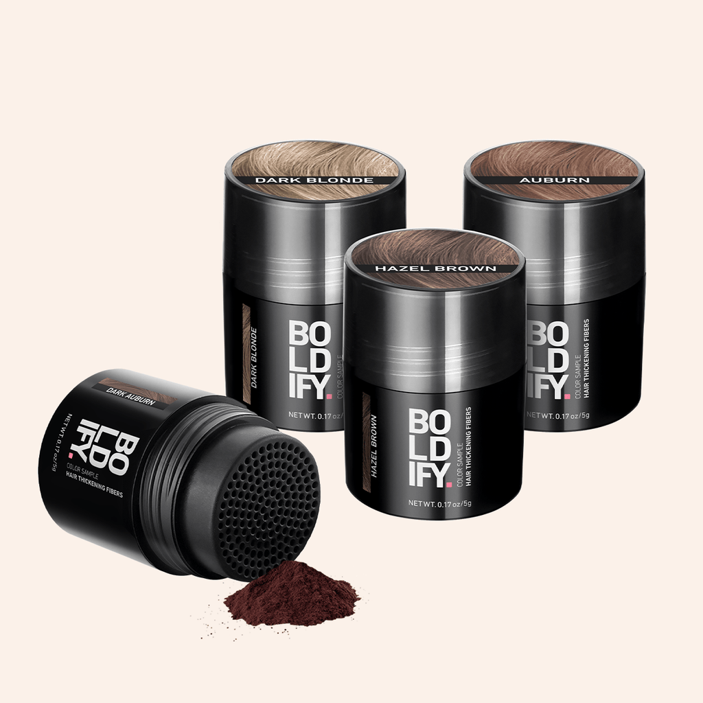 Hair Thickening Fibers Color Sample Kit