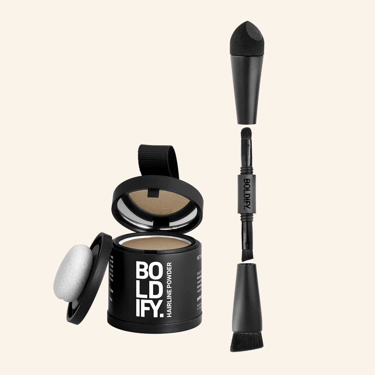 Hairline Powder Starter Kit - Your All-In-One Kit for Flawless Roots, a Fuller Hairline, and Instant Confidence