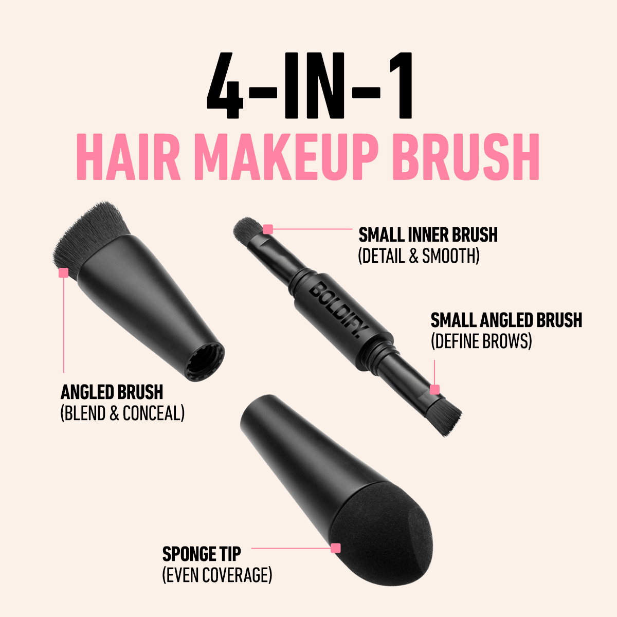 Hairline Powder Starter Kit - Your All-In-One Kit for Flawless Roots, a Fuller Hairline, and Instant Confidence