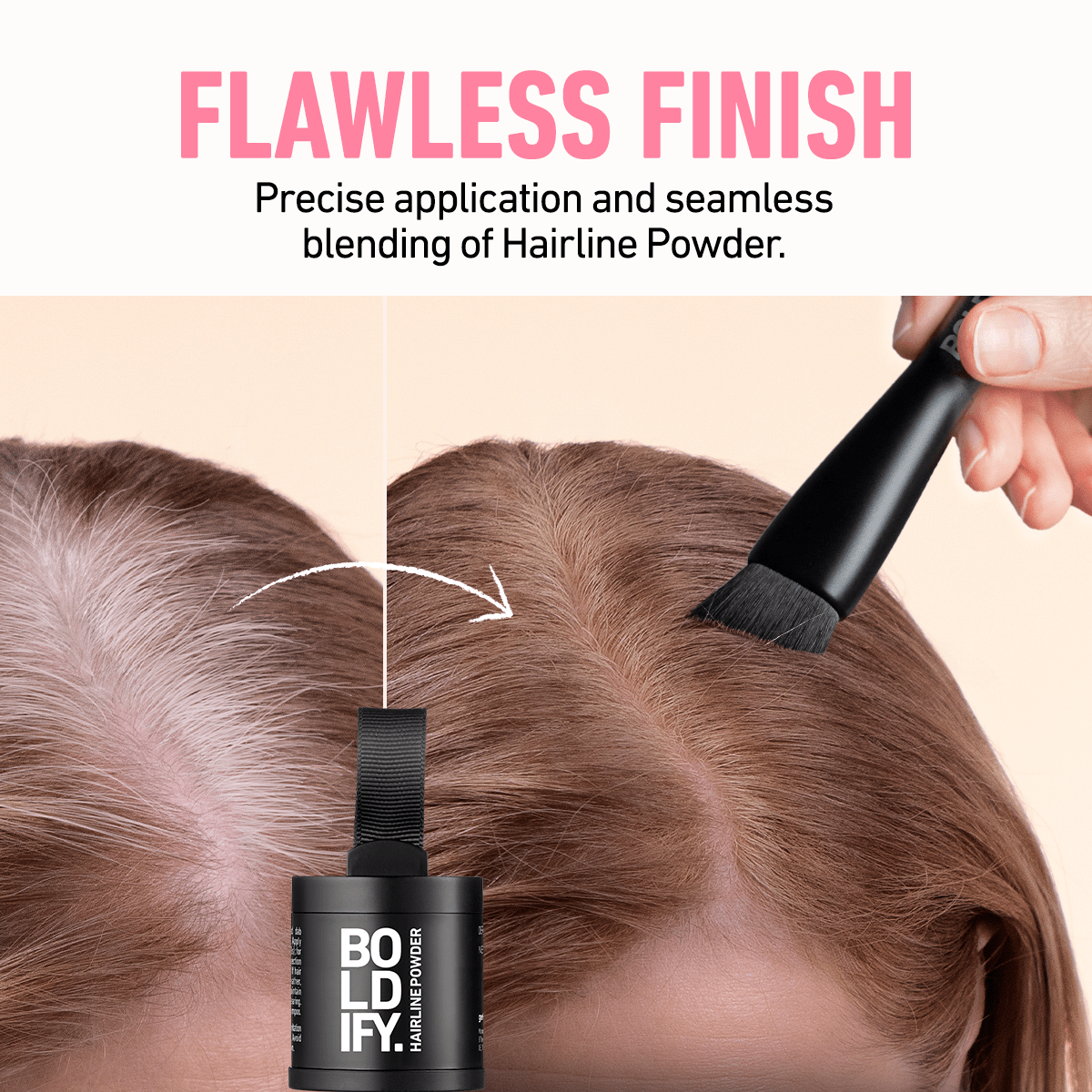 Hairline Powder Starter Kit - Your All-In-One Kit for Flawless Roots, a Fuller Hairline, and Instant Confidence