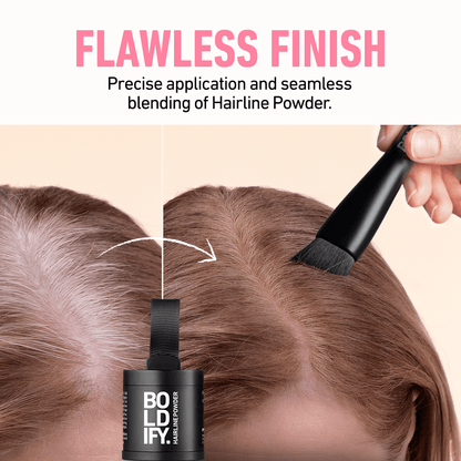 Hairline Powder Starter Kit - Your All-In-One Kit for Flawless Roots, a Fuller Hairline, and Instant Confidence