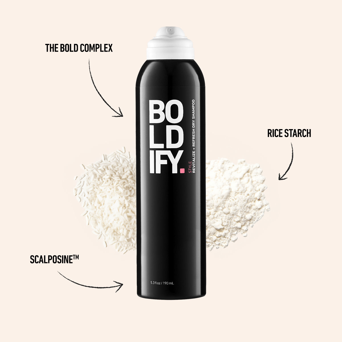 Zero-Residue Volumizing Dry Shampoo